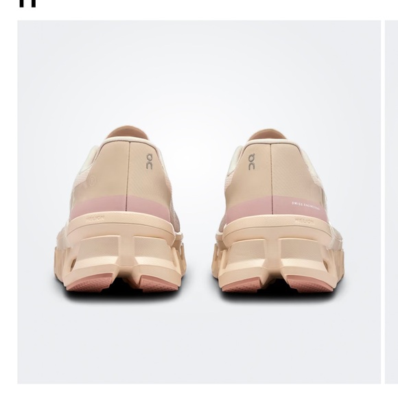 On Running Women's Cream and Punk Running Shoes 7.5 - Picture 3 of 16